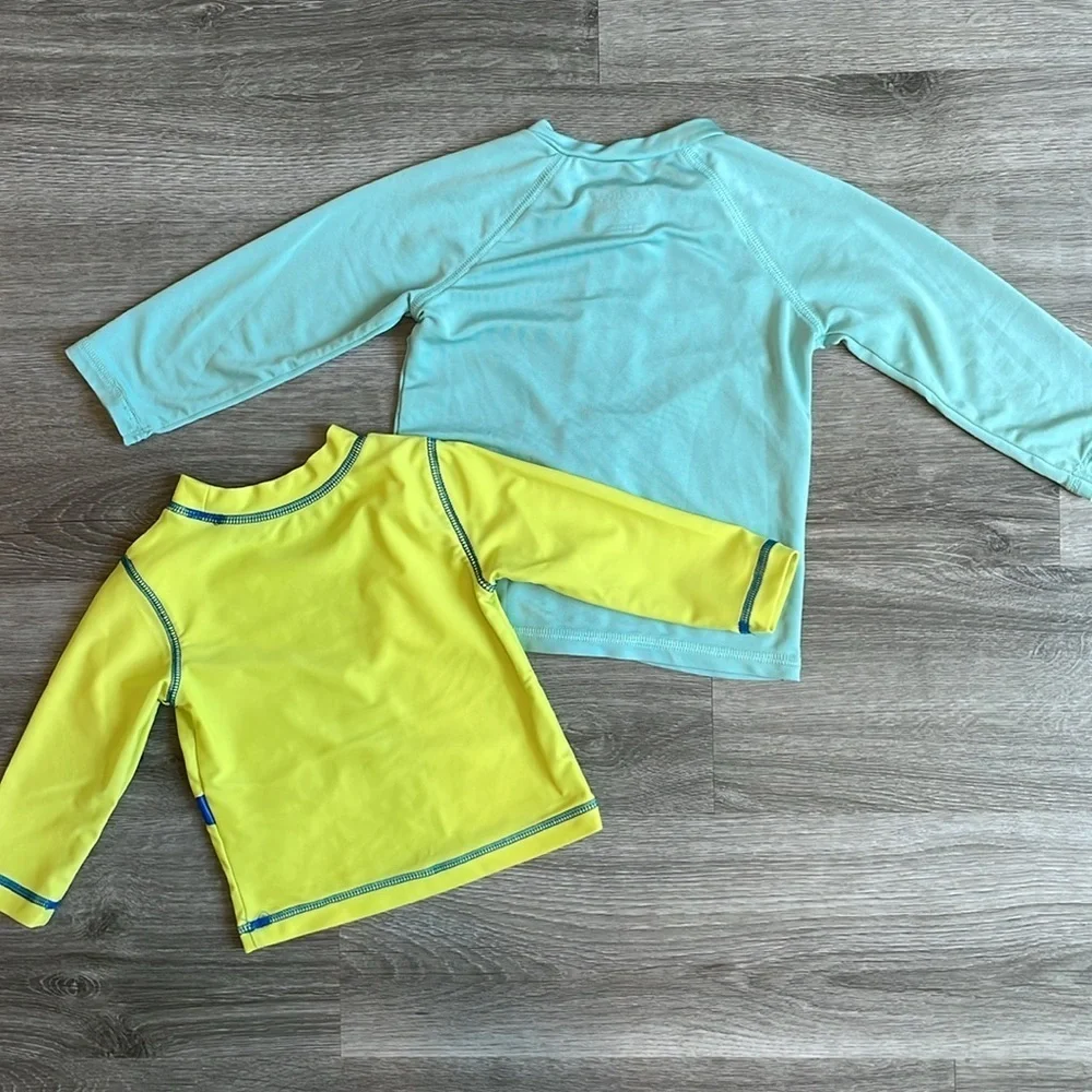 Little Me/Cat & Jack baby boys rash guards
